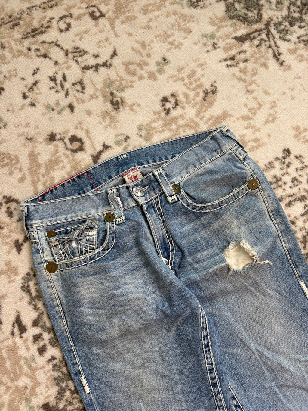 True Religion Baggy/Bootcut Jeans (M/L)