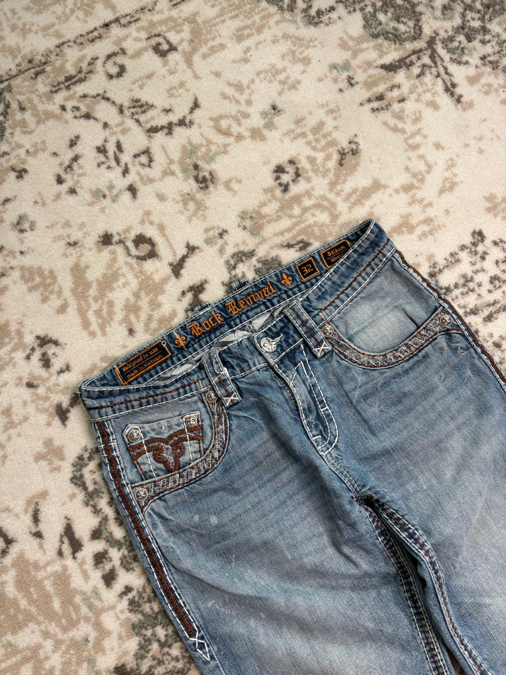 Rock Revival Baggy Jeans (S)