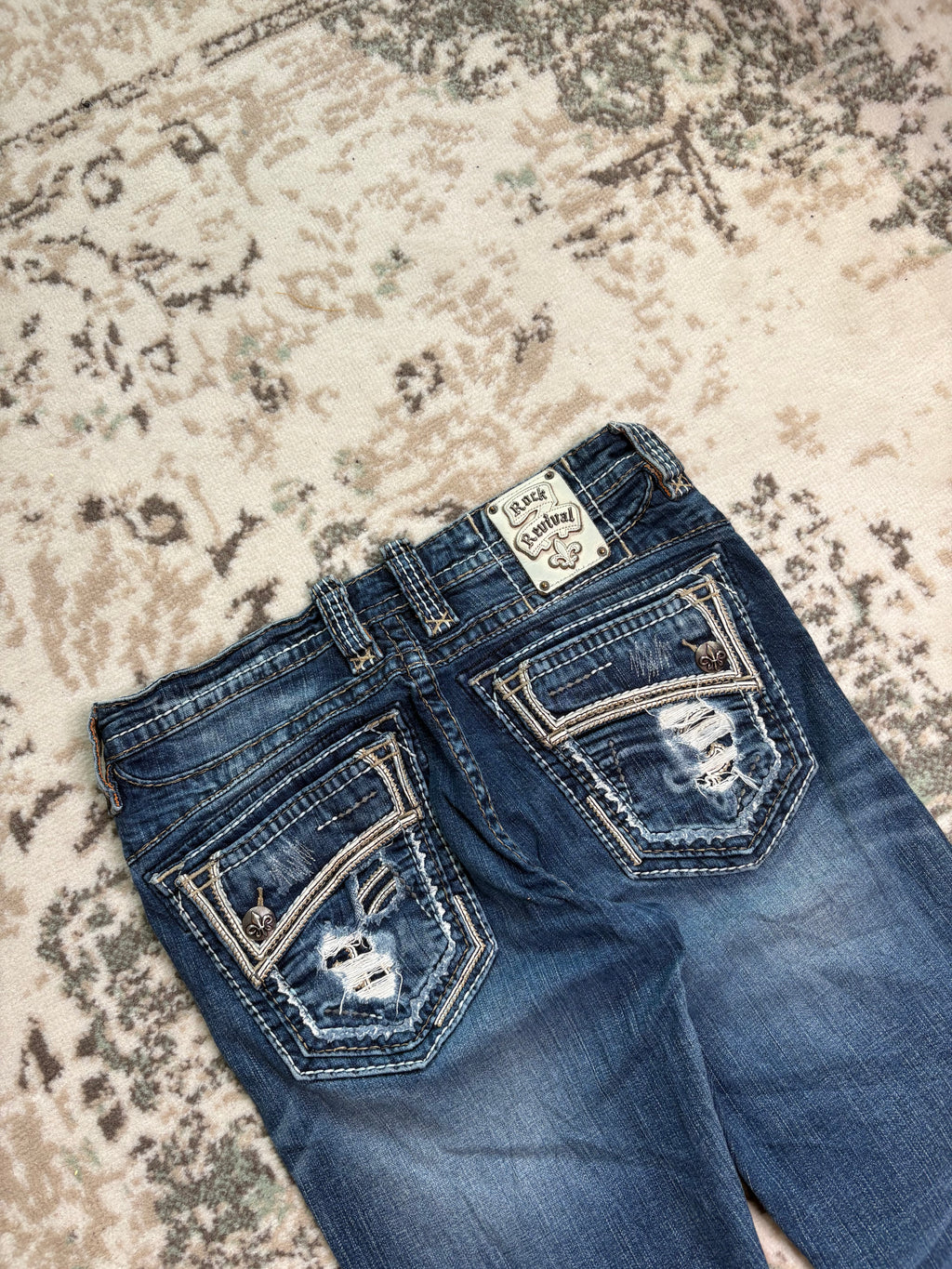 Rock Revival Baggy Jeans (M)