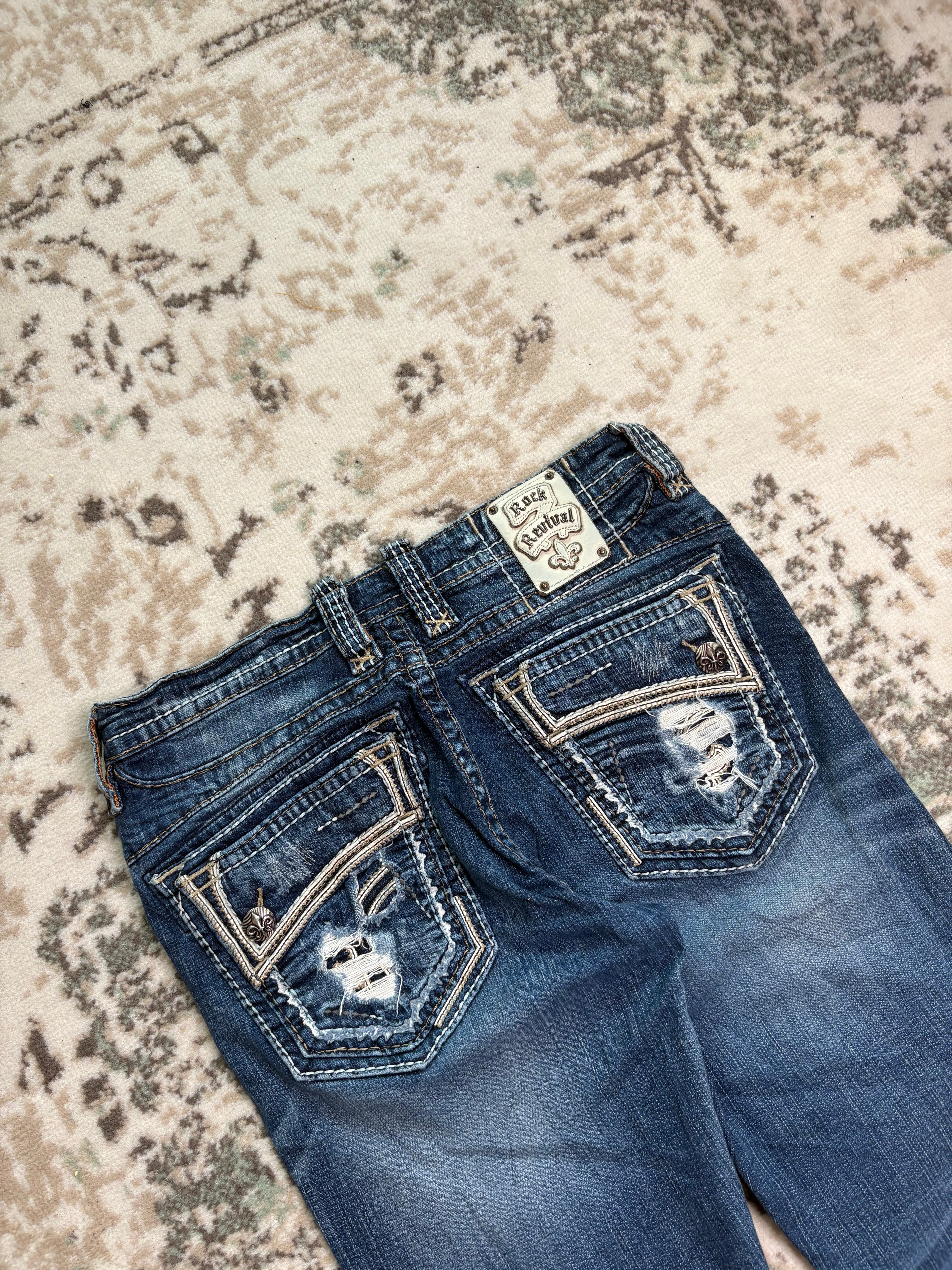 Rock Revival Baggy Jeans (M)