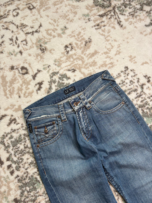 Armani Baggy/Bootcut Jeans (S/M)