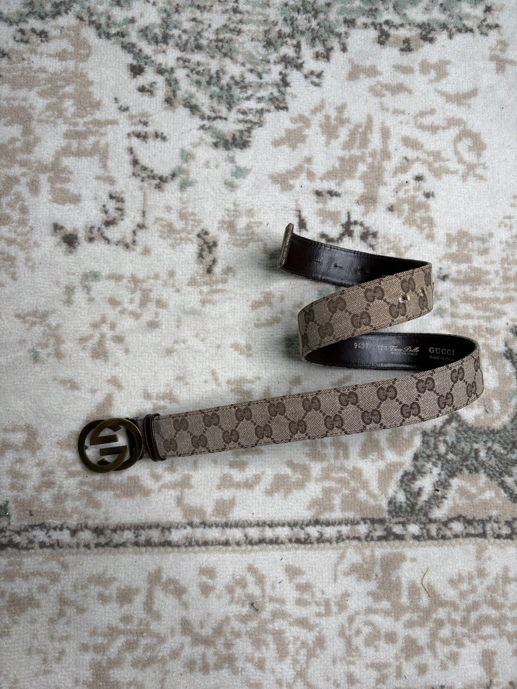 Gucci Monogramm Gürtel (120)