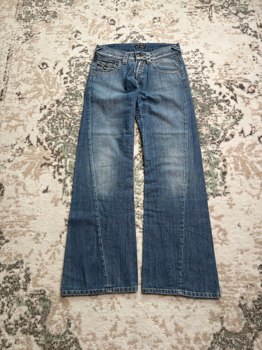 Armani Baggy/Bootcut Jeans (S/M)