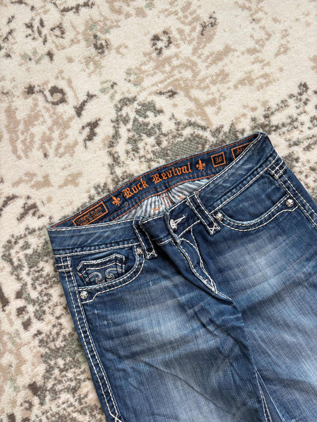 Rock Revival Straight/Bootcut Jeans (S)