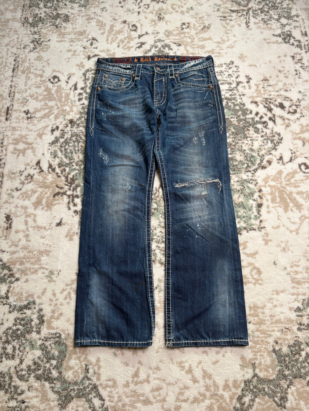 Rock Revival Baggy Jeans (L)