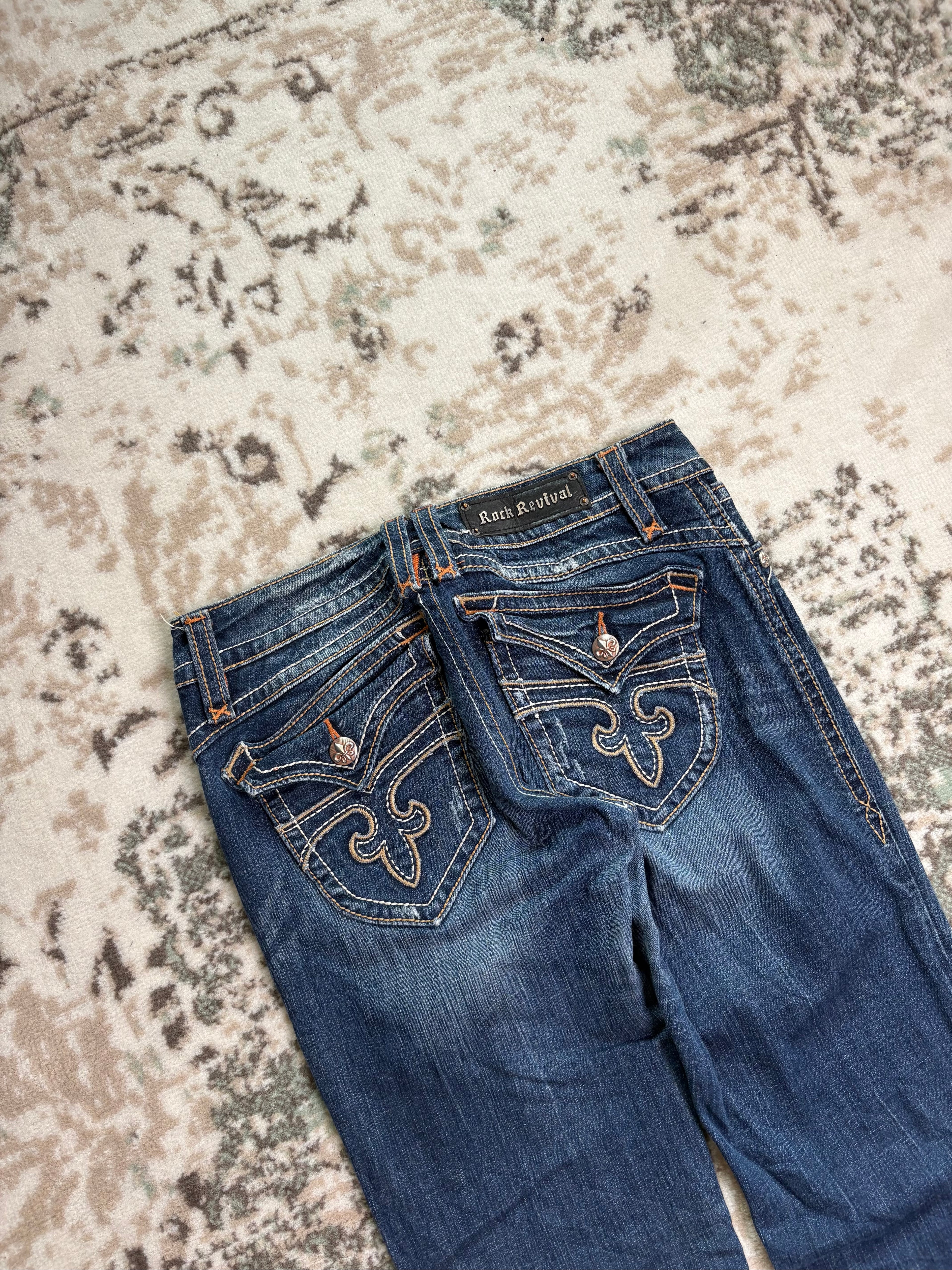 Rock Revival Baggy Jeans (S)