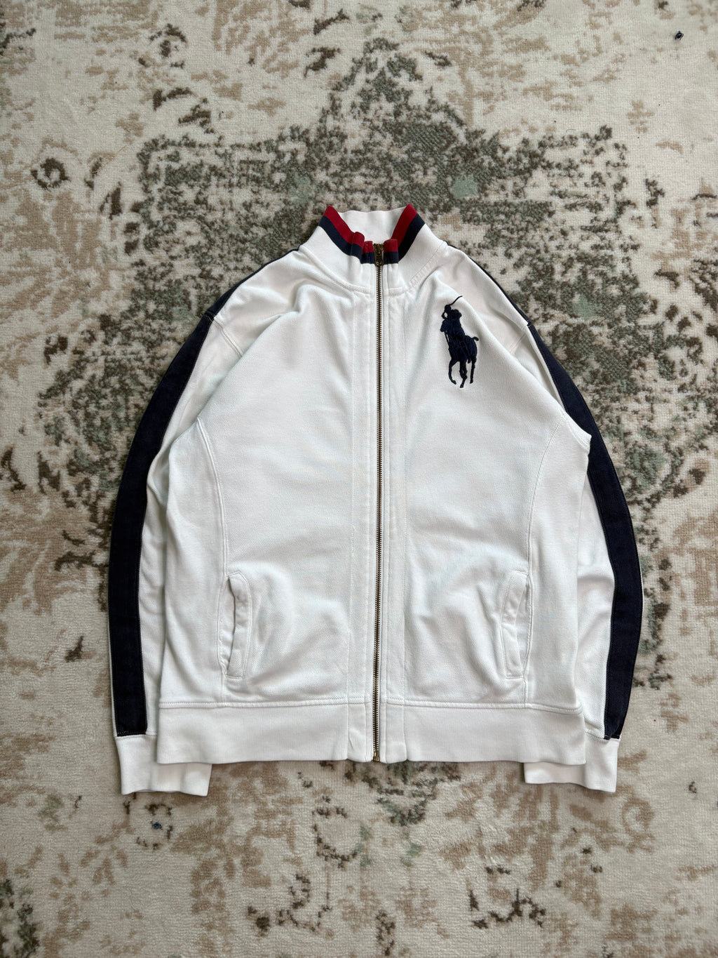 Ralph Lauren Big Pony Zip-Weste (S)