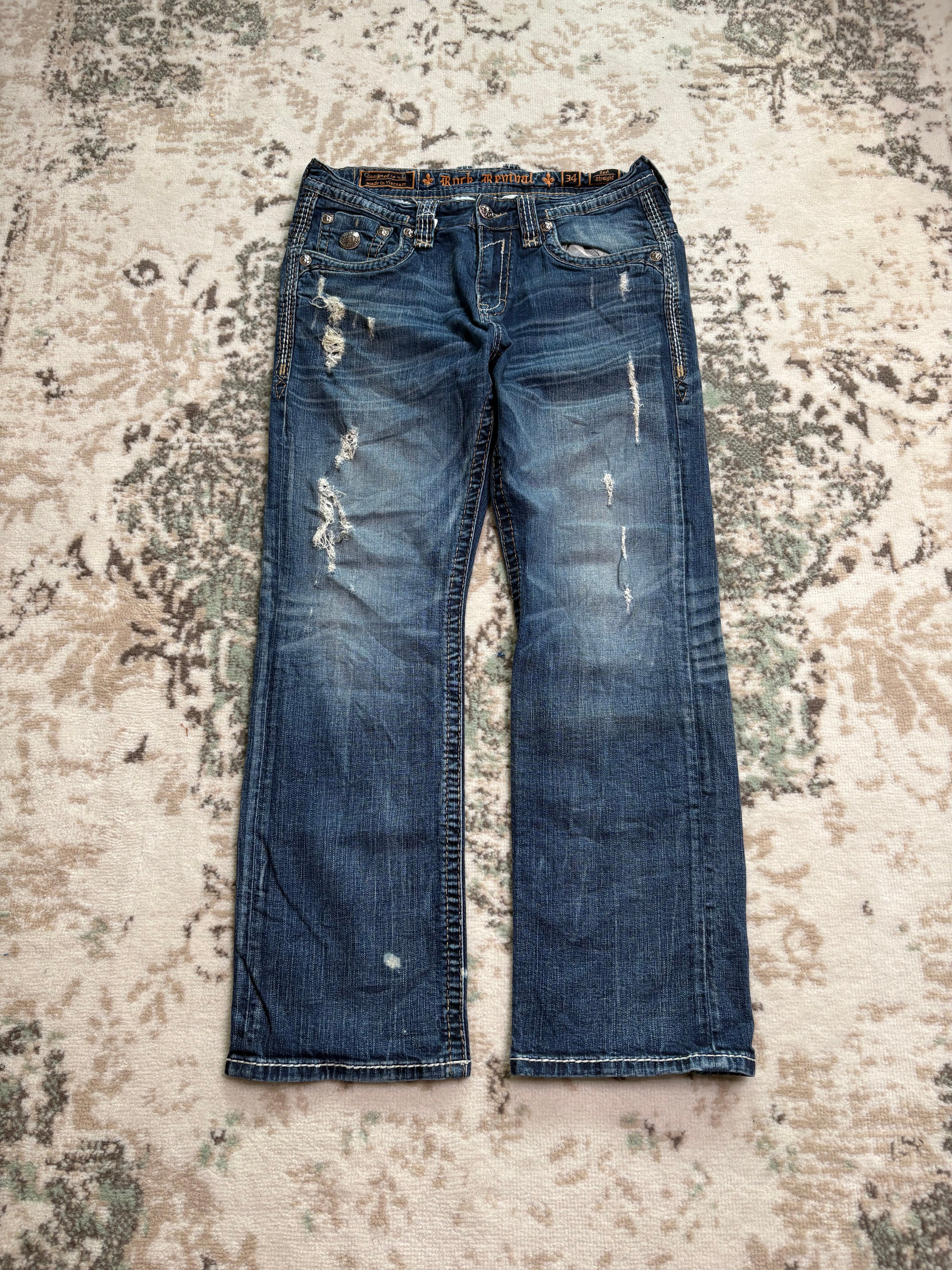 Rock Revival Baggy Jeans (M)