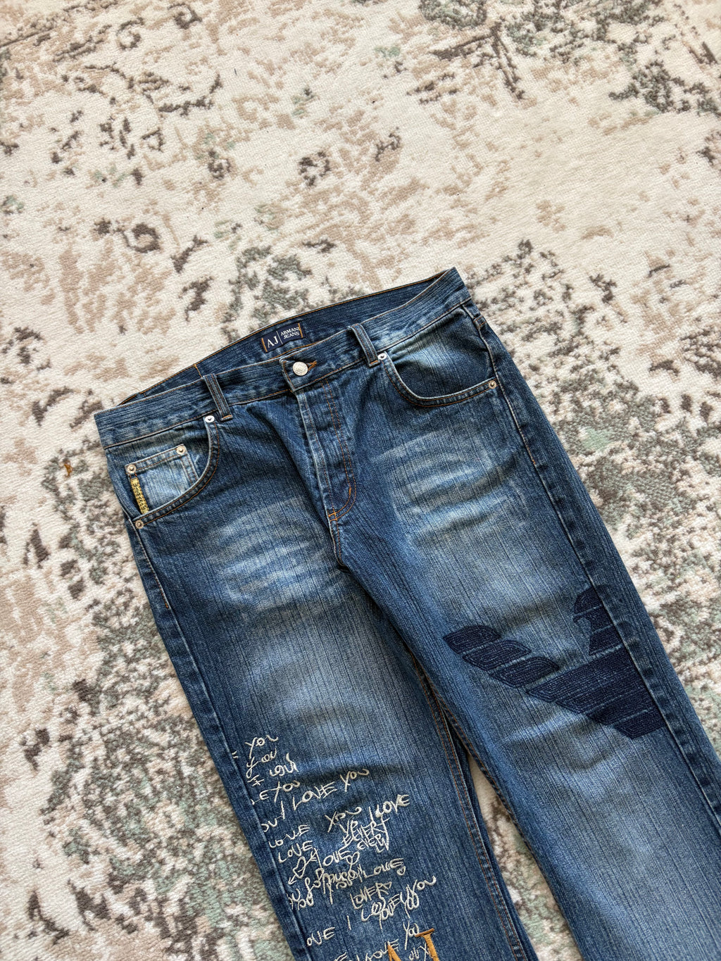Armani Bootcut/Straight Jeans (S/M)