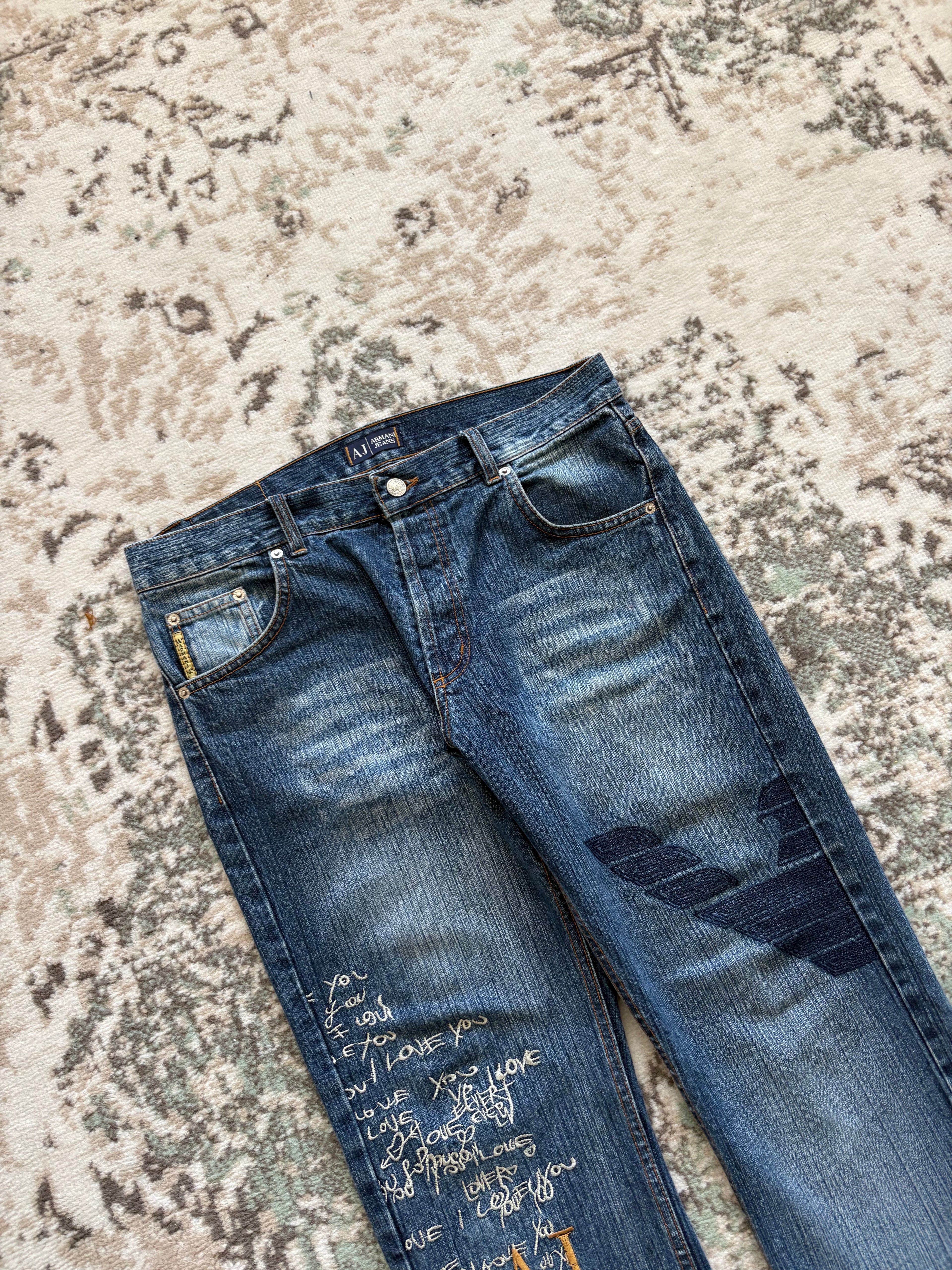 Armani Bootcut/Straight Jeans (S/M)