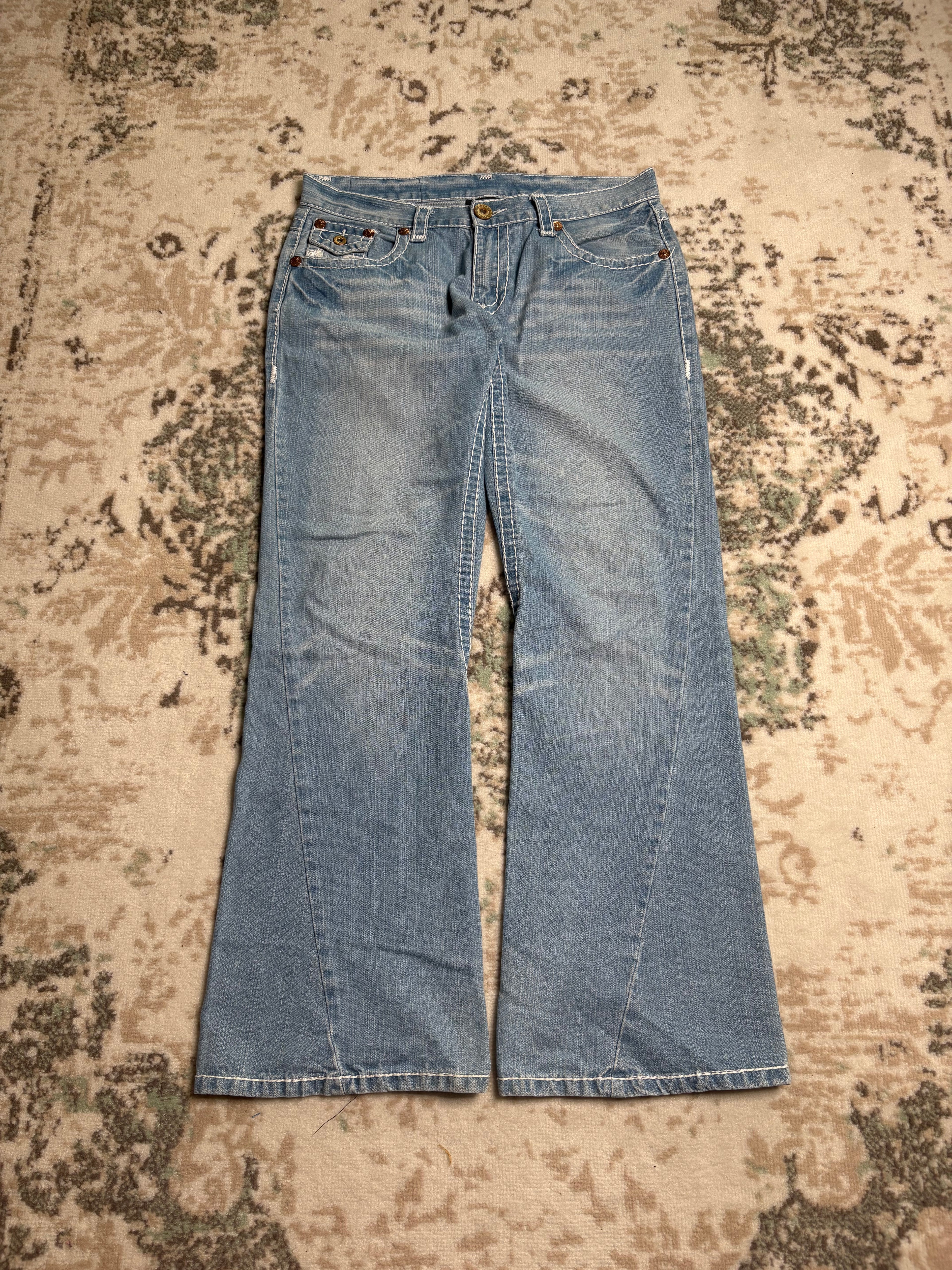 True Religion Baggy Bootcut Jeans (M)
