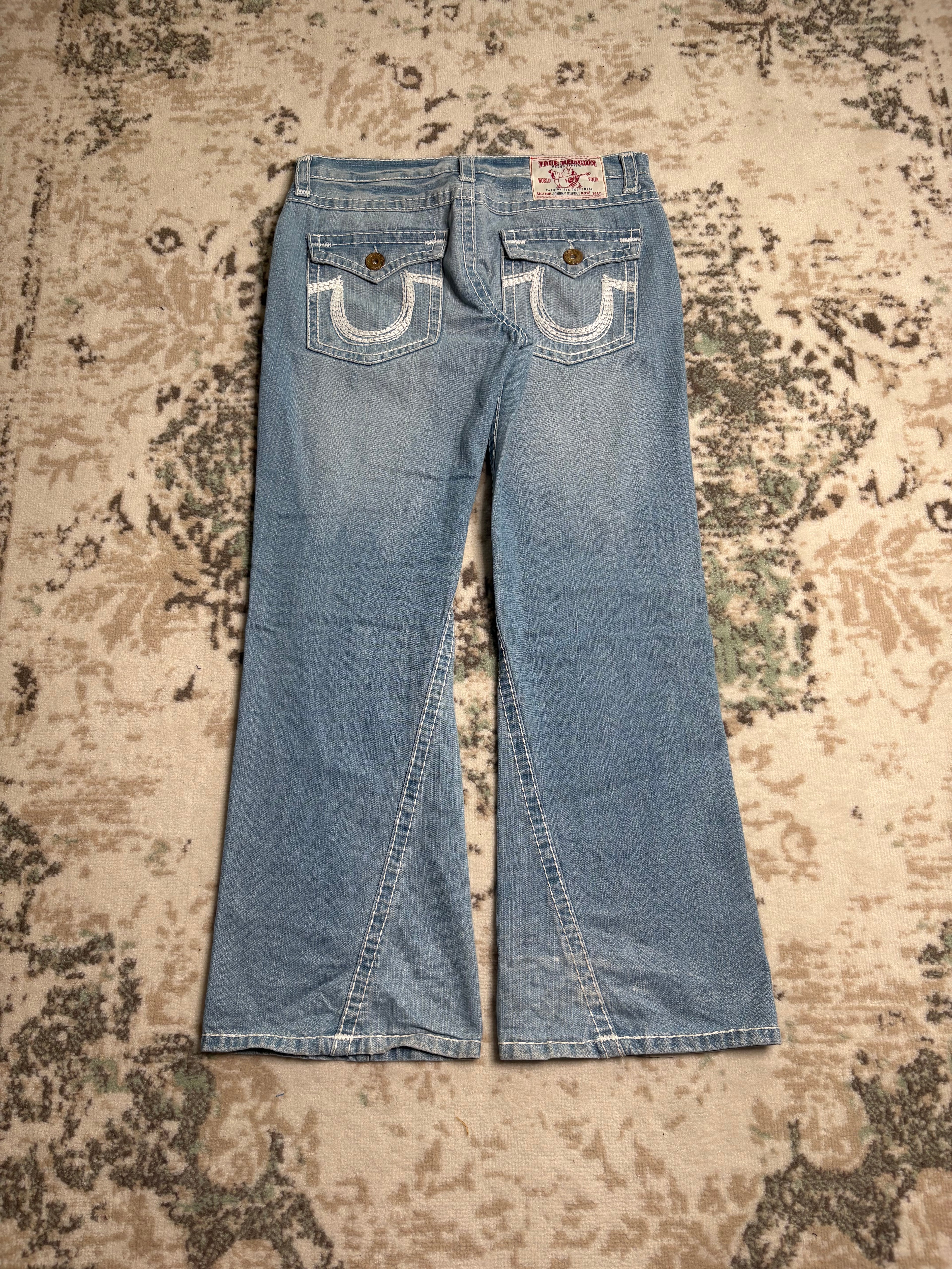True Religion Baggy Bootcut Jeans (M)
