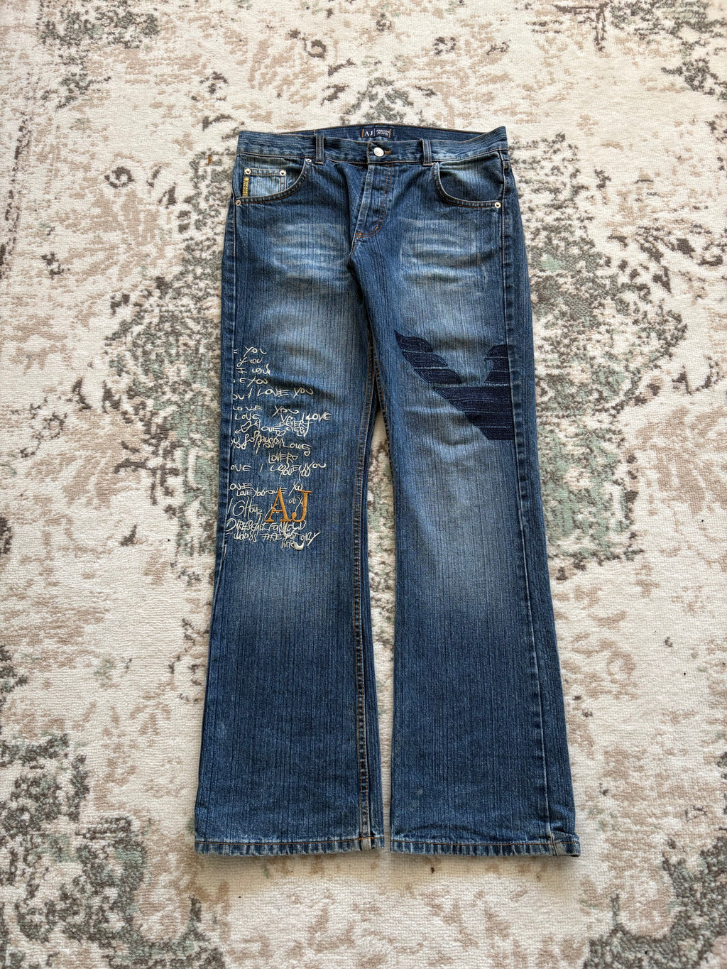 Armani Bootcut/Straight Jeans (S/M)
