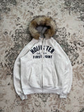 Hollister Fur Zip-Hoodie (M)