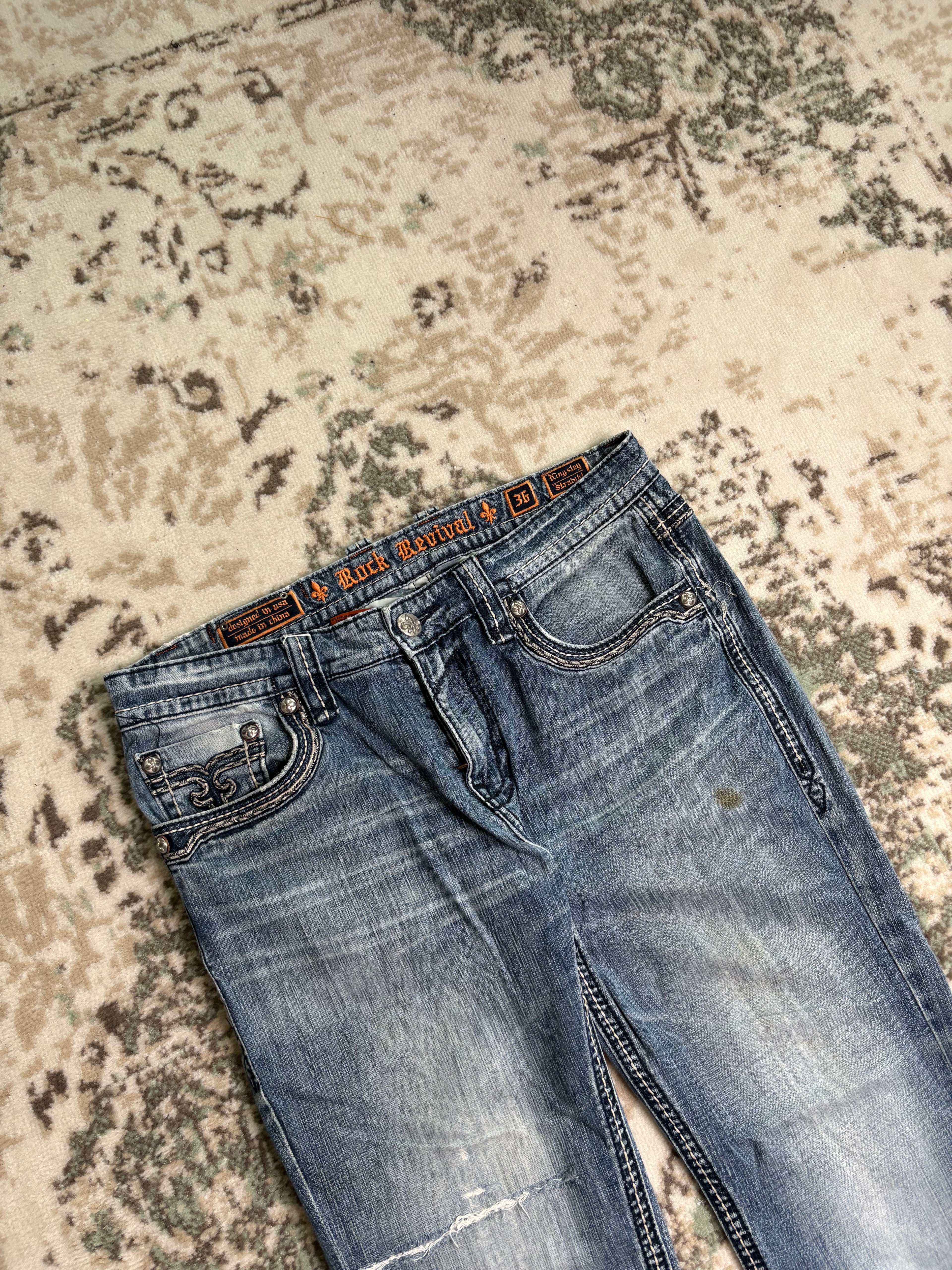 Rock Revival Baggy Jeans (XL)