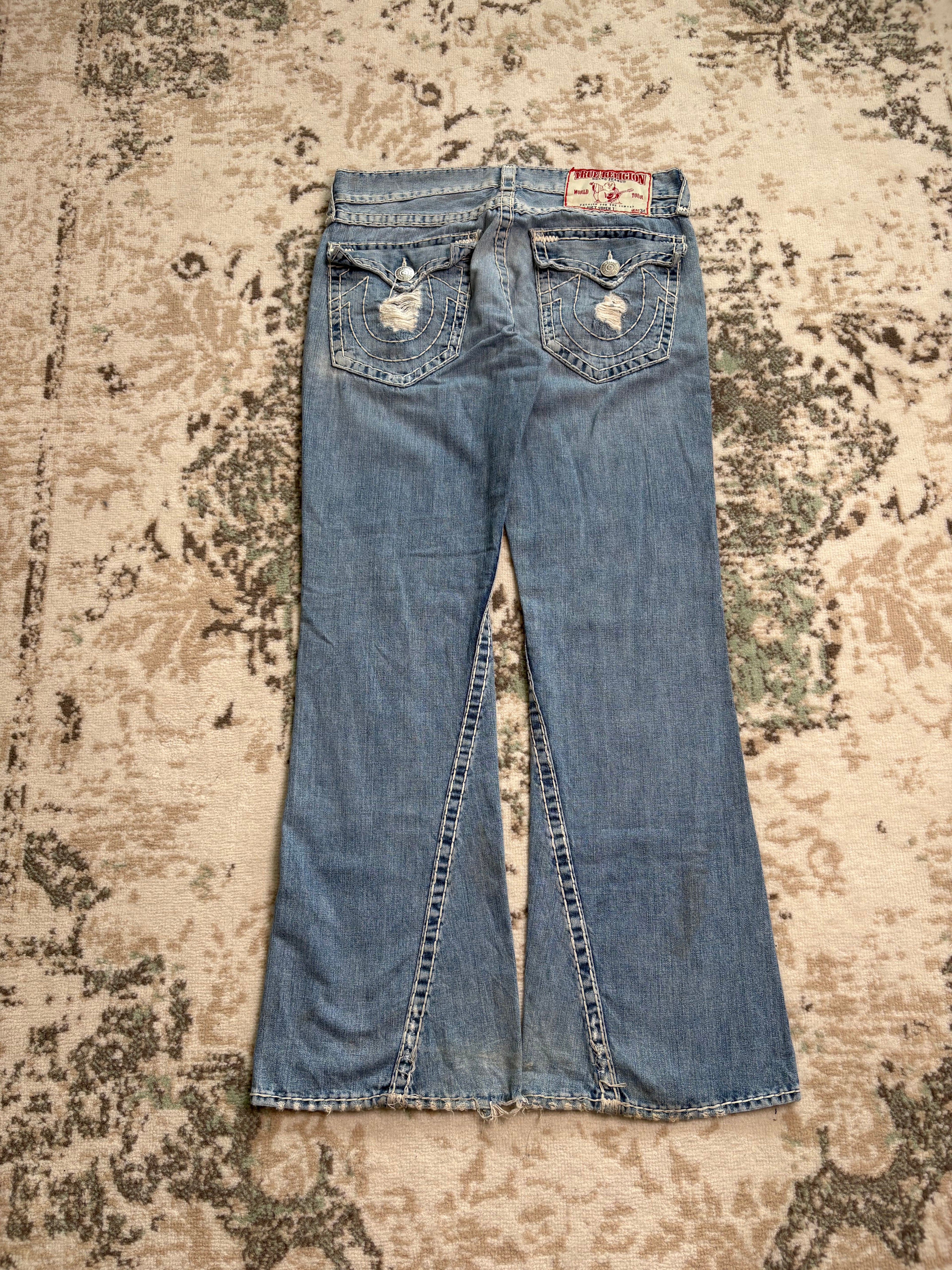 True Religion Baggy/Bootcut Jeans (M/L)