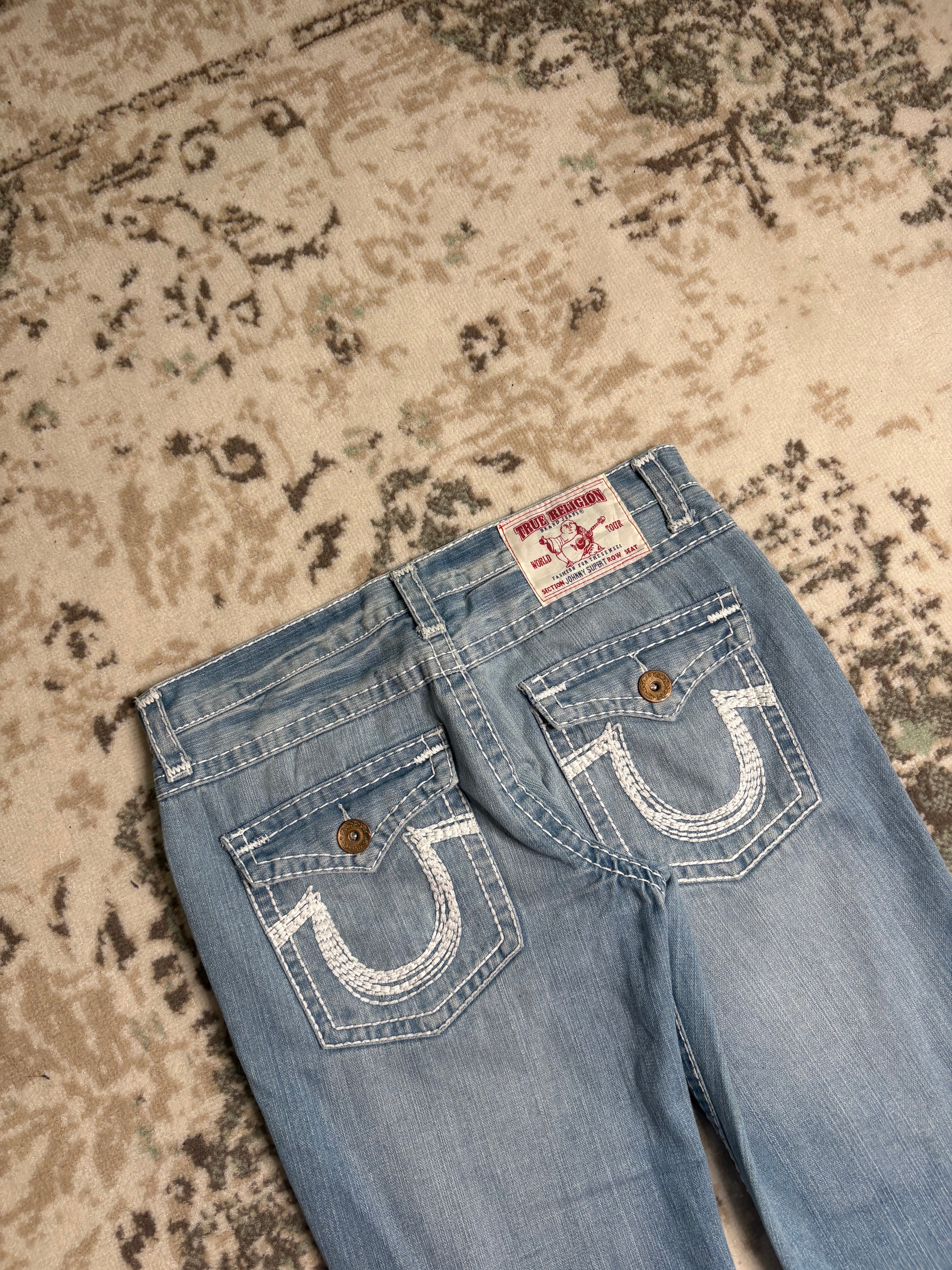 True Religion Baggy Bootcut Jeans (M)