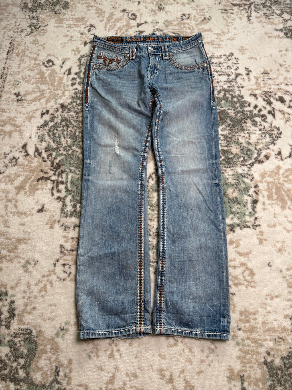 Rock Revival Baggy Jeans (S)