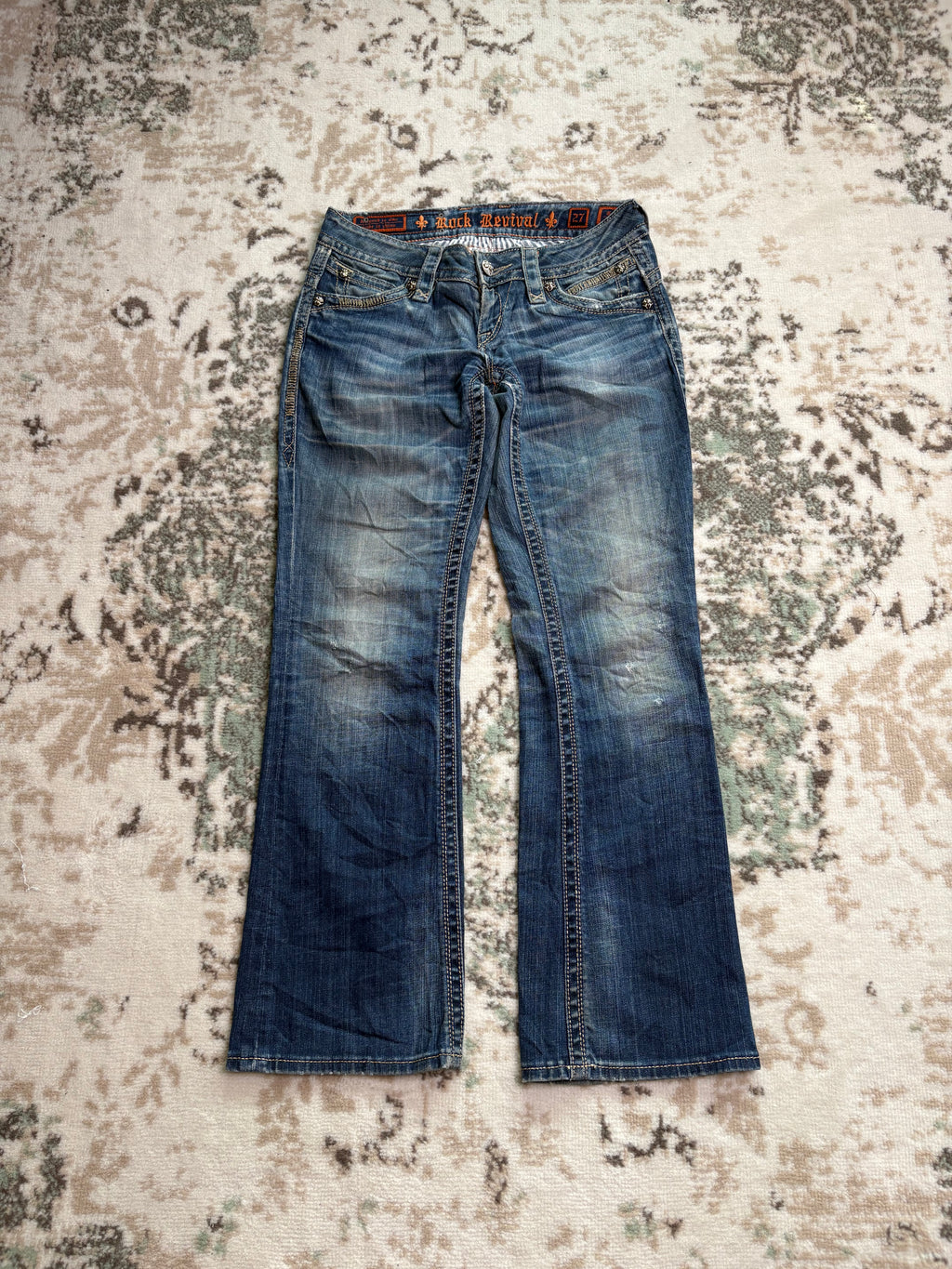 Rock Revival Baggy Jeans (XS)