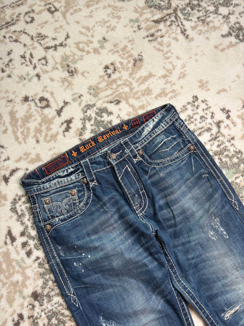 Rock Revival Baggy Jeans (L)