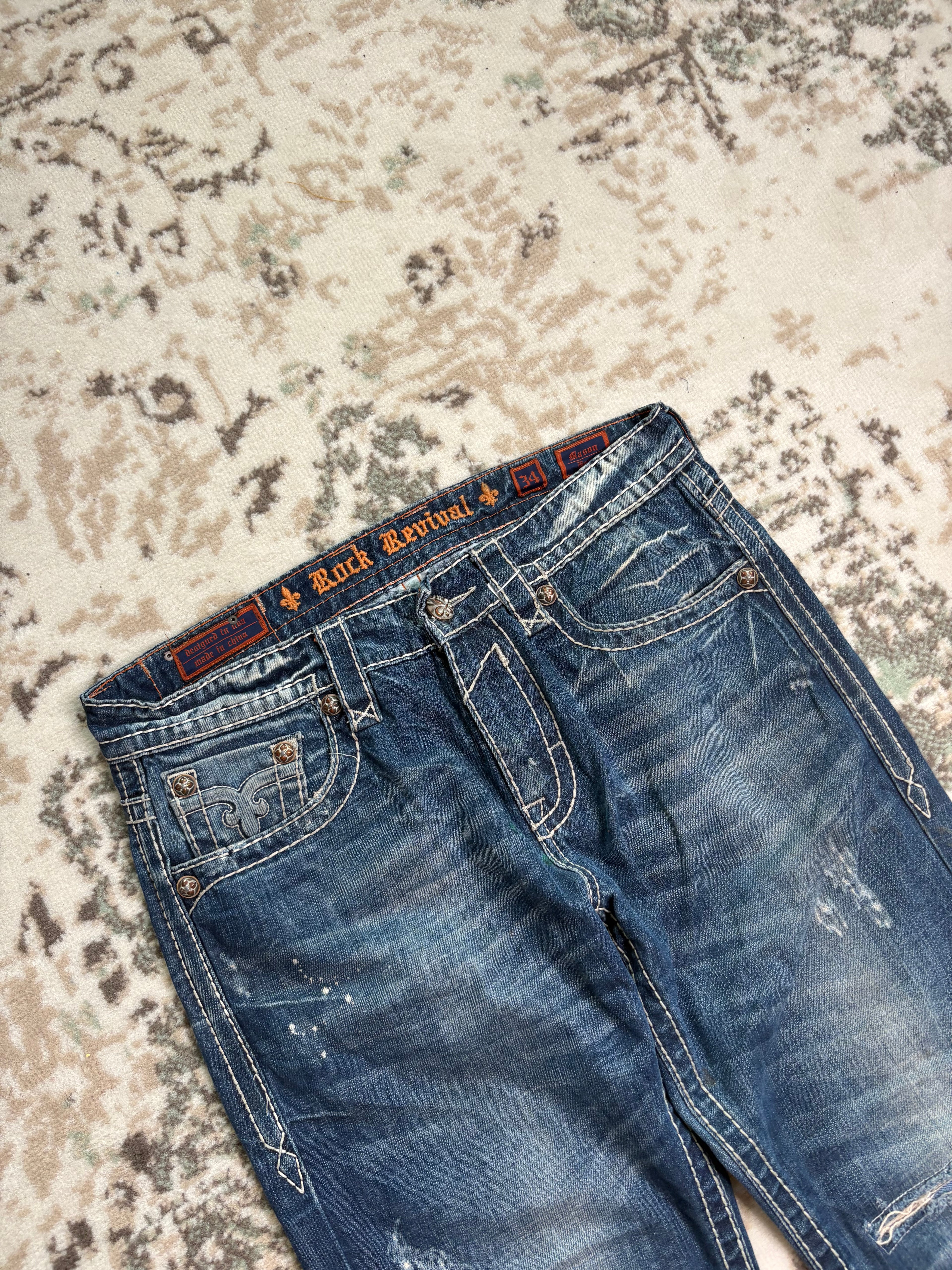 Rock Revival Baggy Jeans (L)