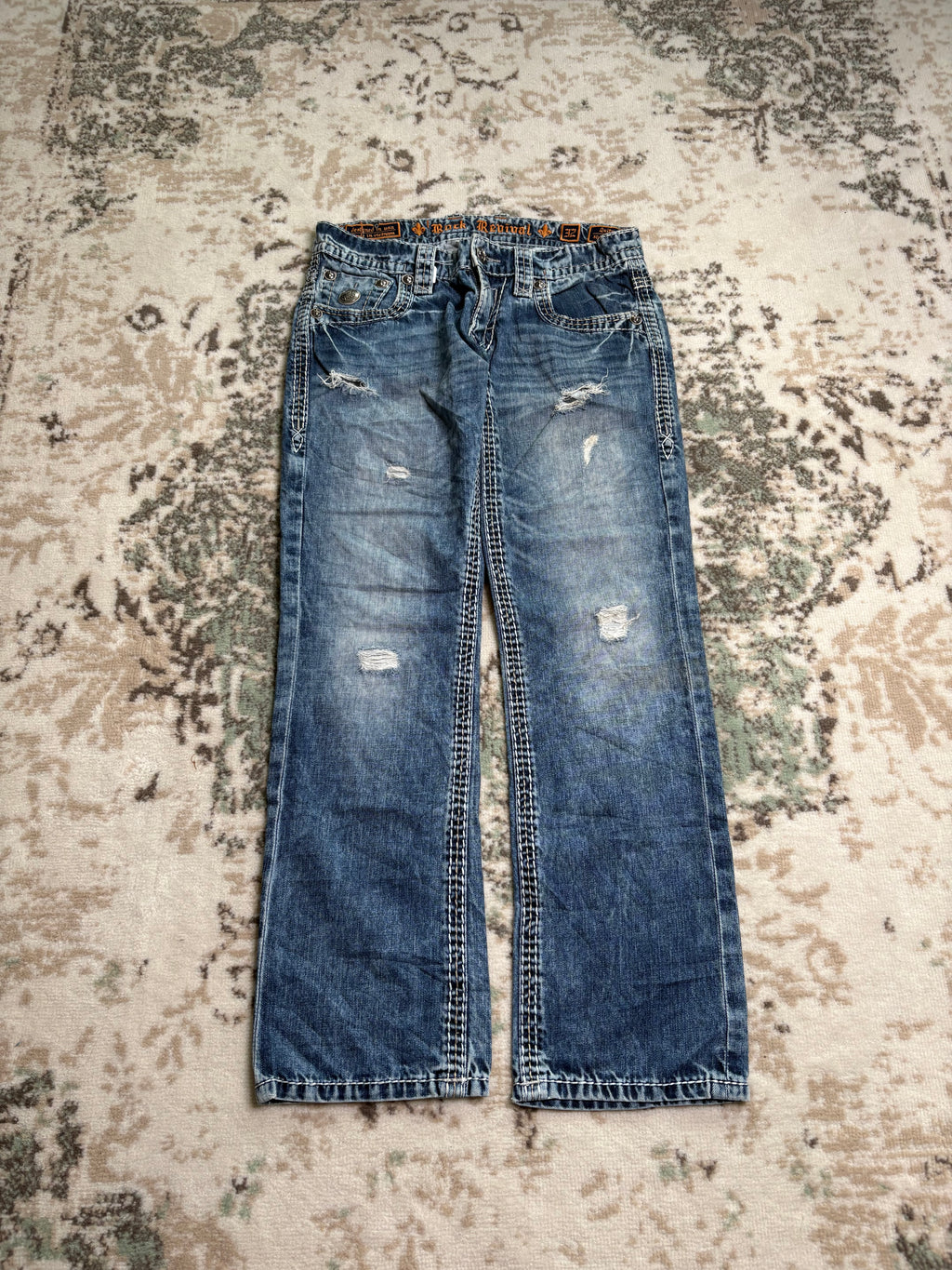 Rock Revival Straight Jeans (S)