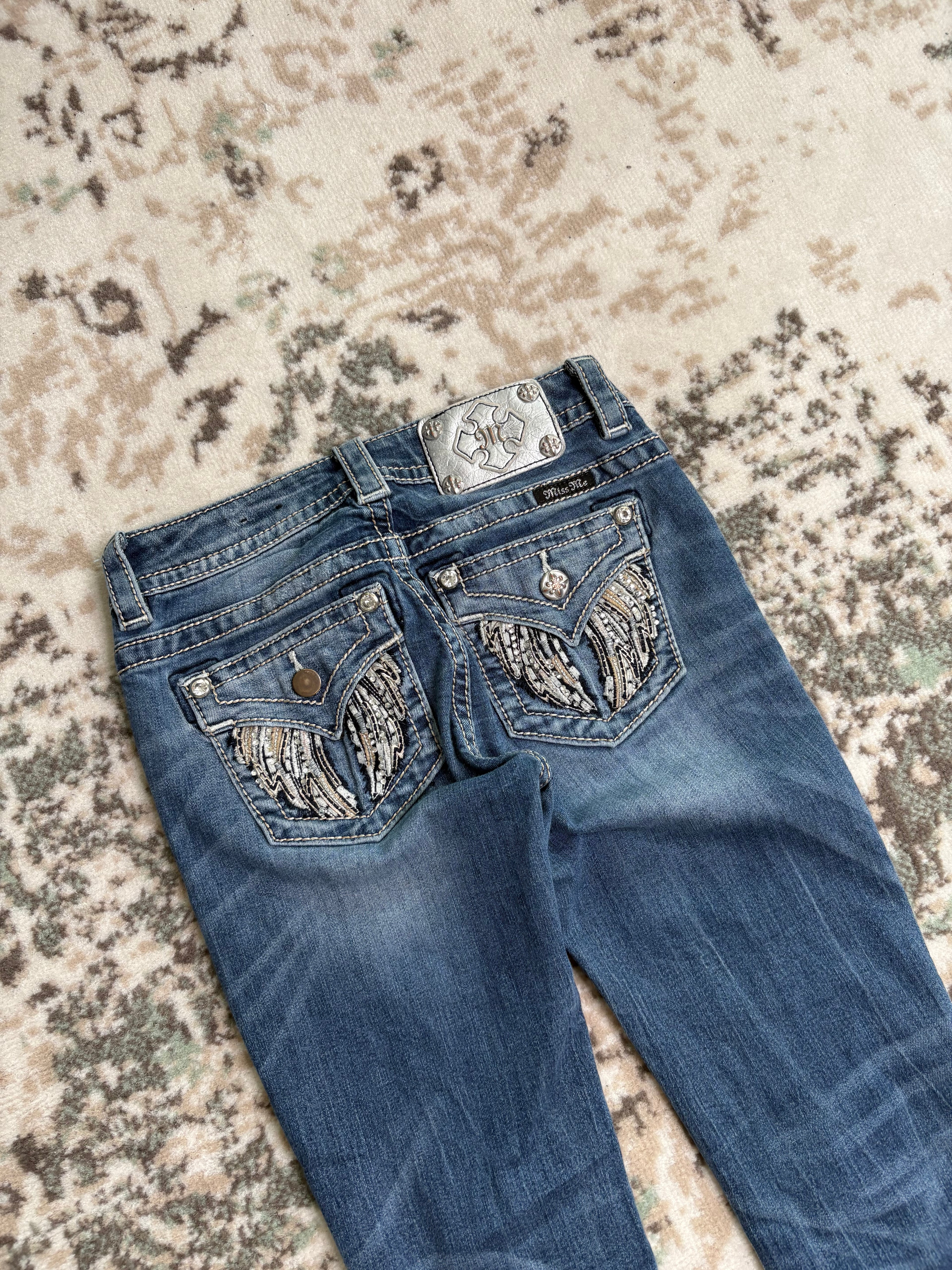 Miss Me Bootcut Jeans (XXS)