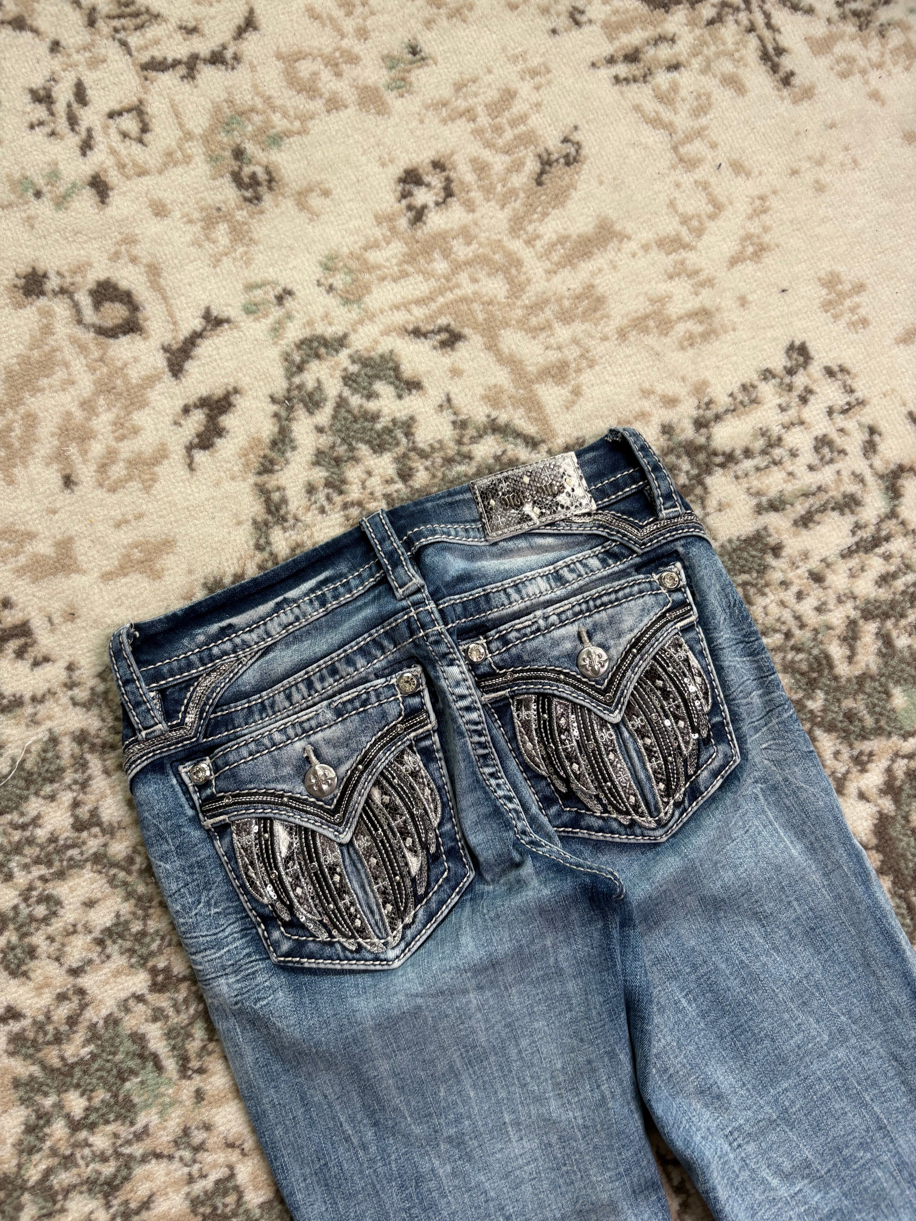 Miss Me Bootcut Jeans (XS)