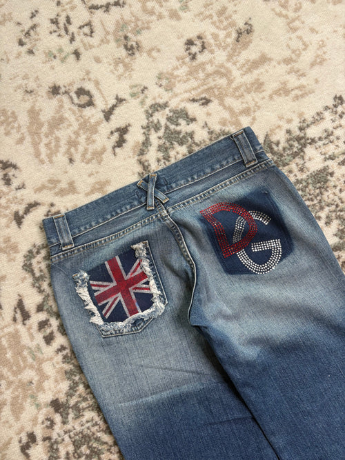 Dolce & Gabbana Baggy Bootcut Jeans (S)