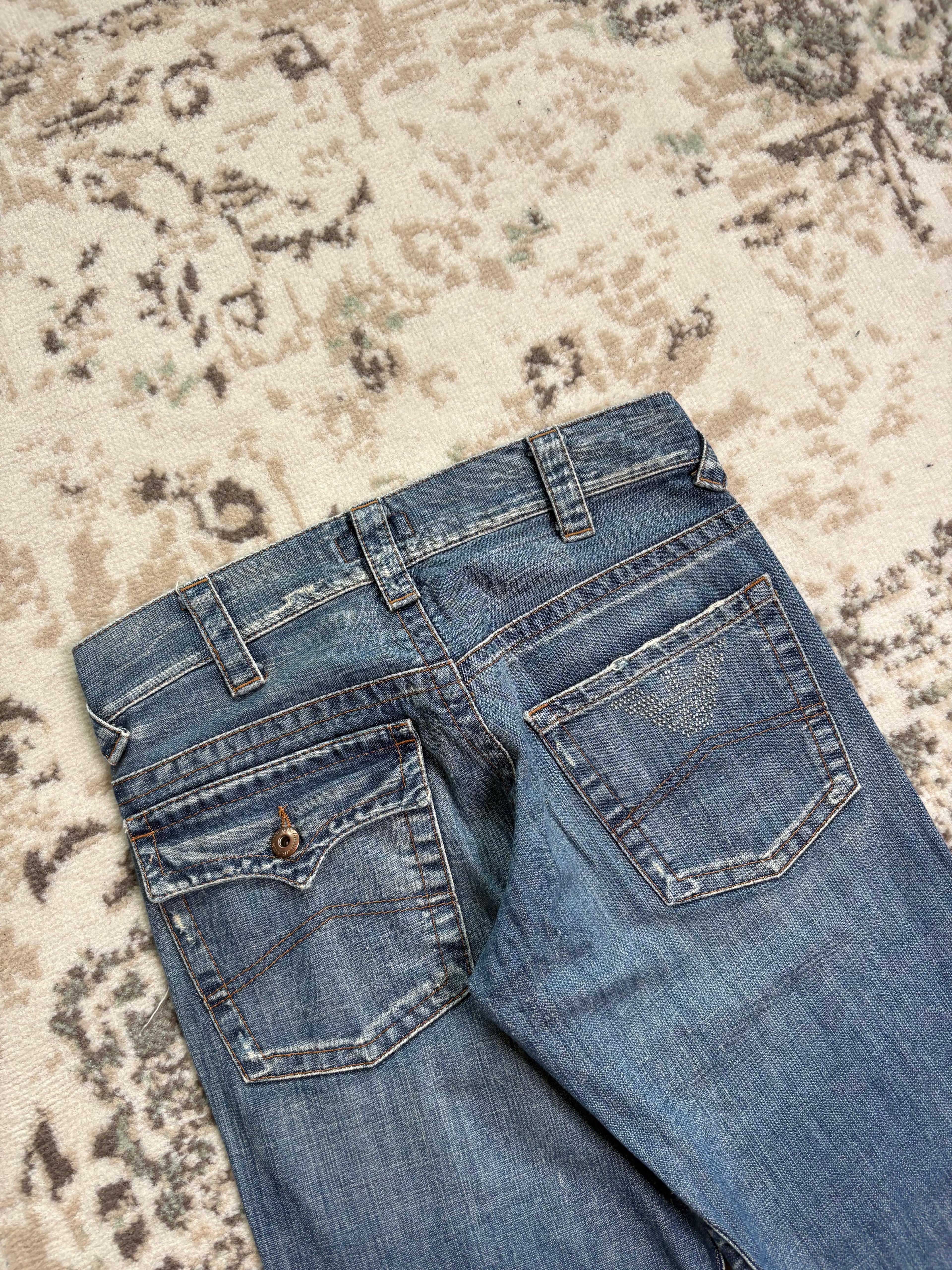 Armani Baggy/Bootcut Jeans (S/M)