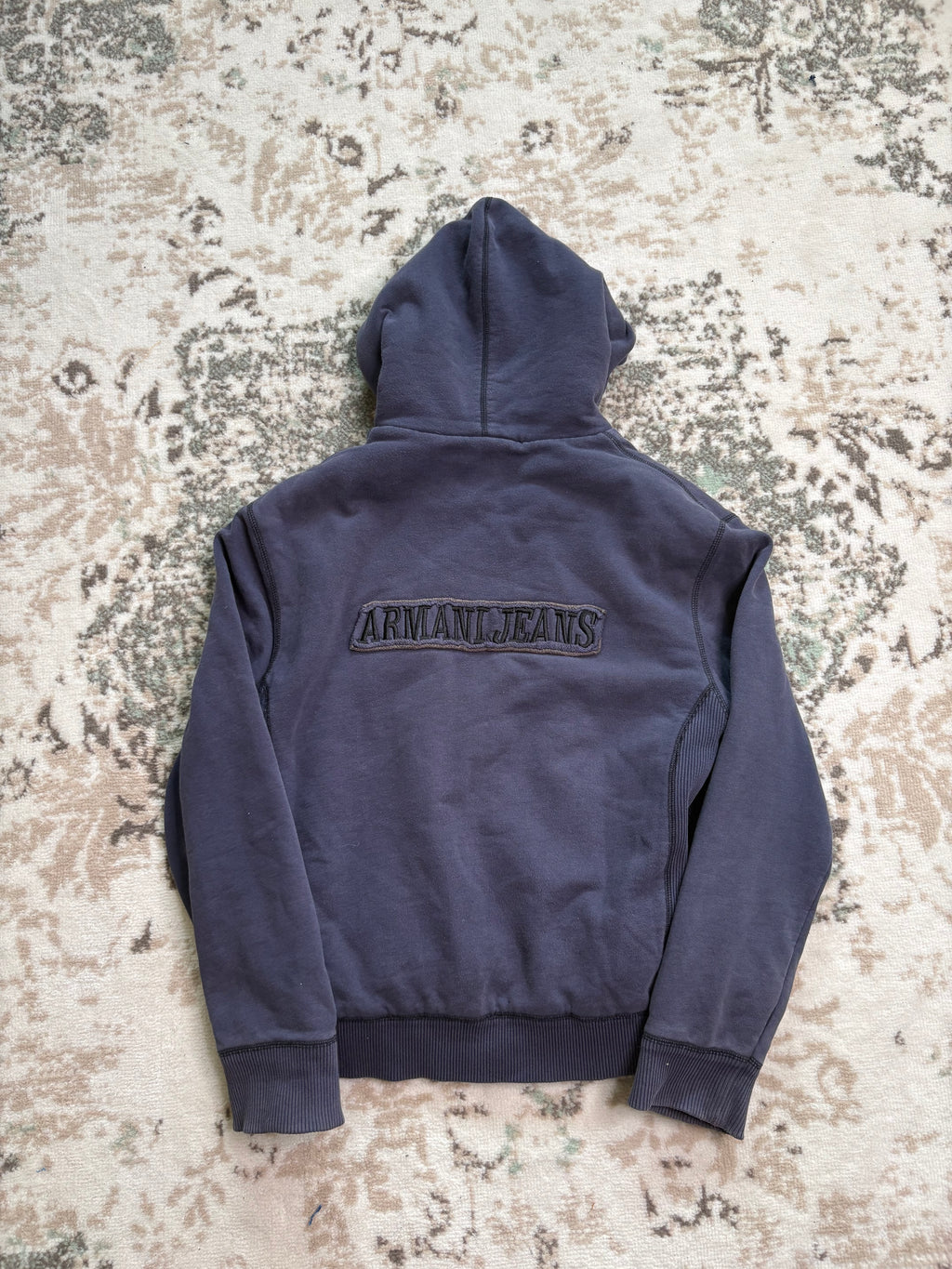 Armani Fur Zip-Hoodie (M)