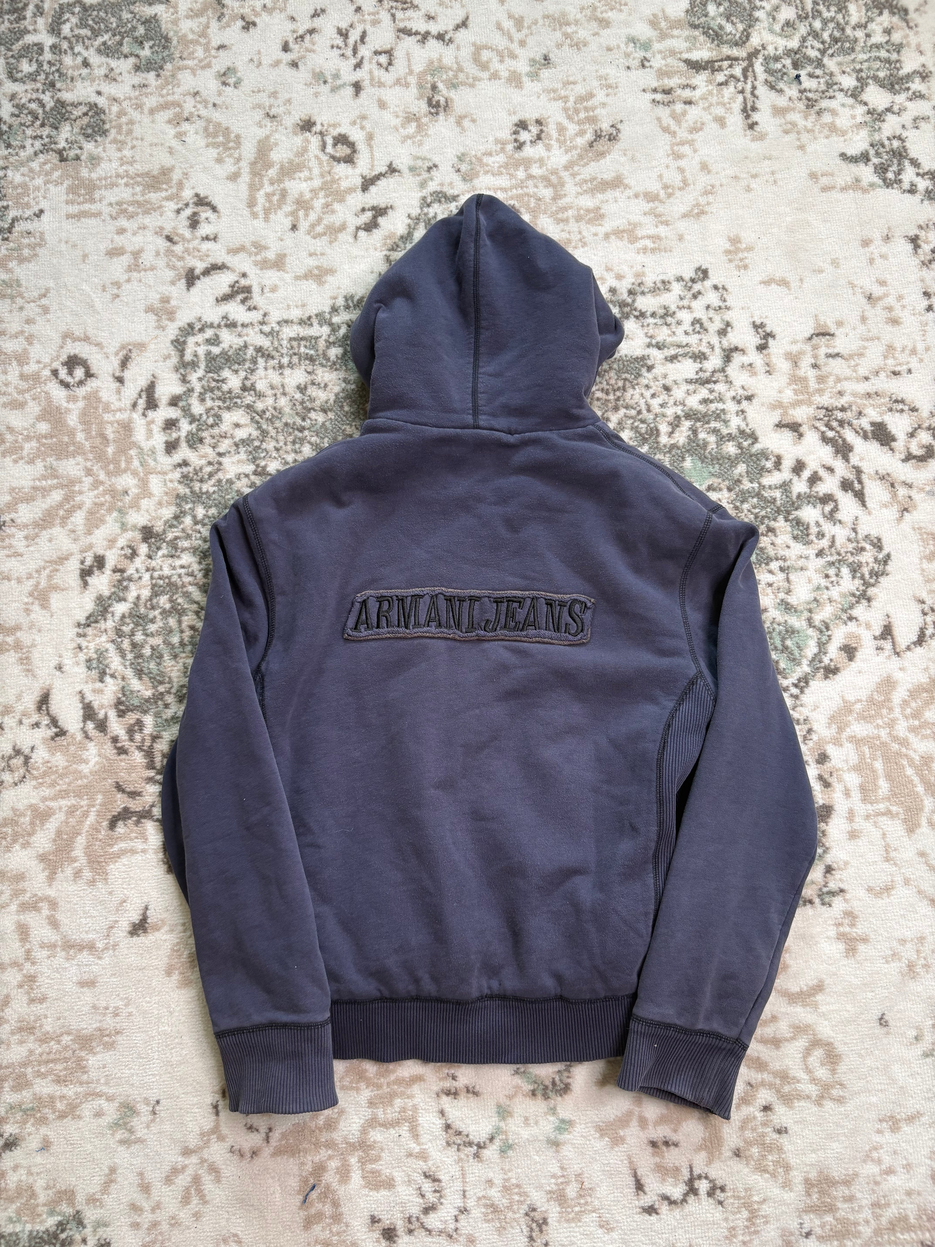 Armani Fur Zip-Hoodie (M)