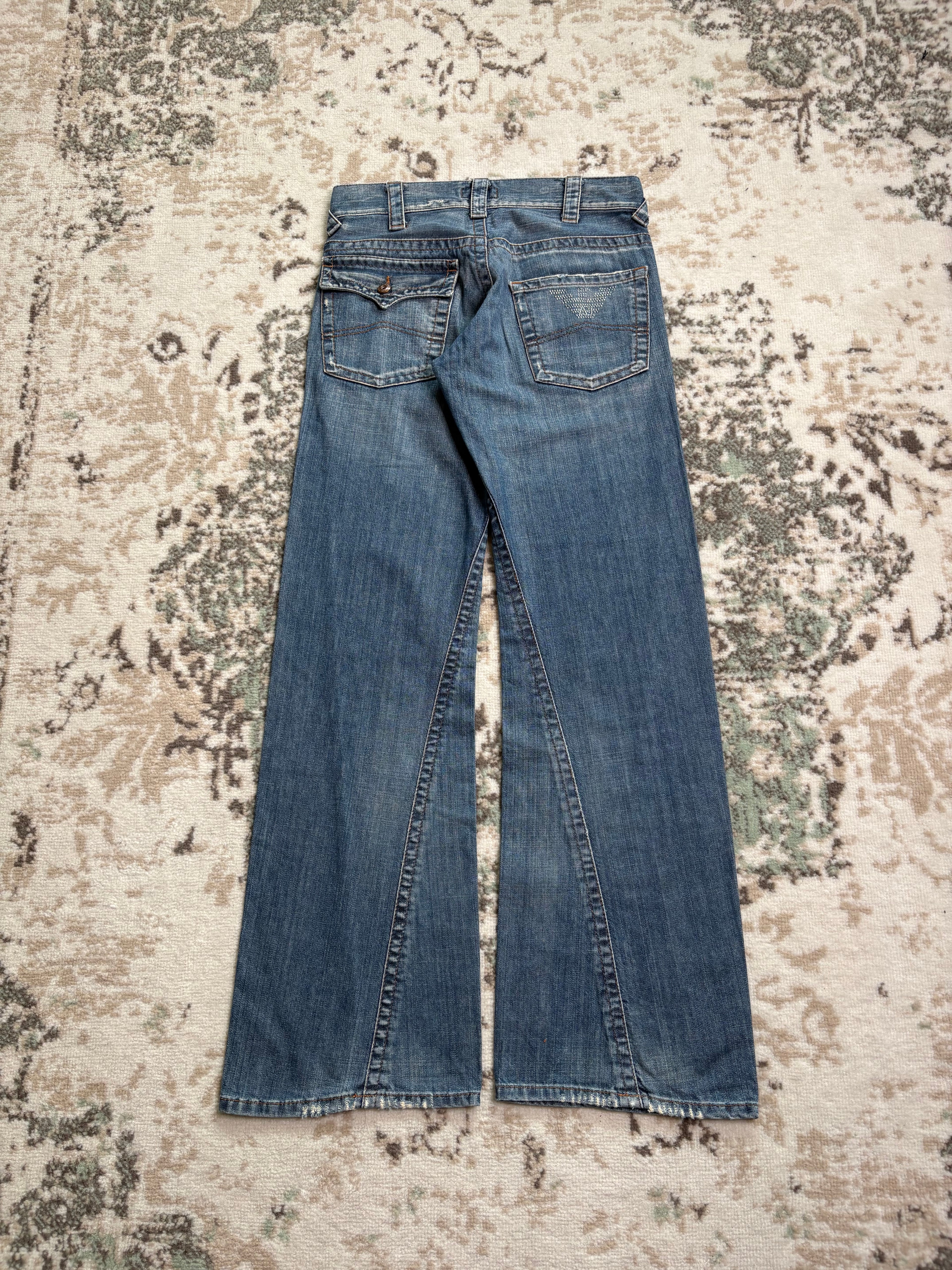 Armani Baggy/Bootcut Jeans (S/M)