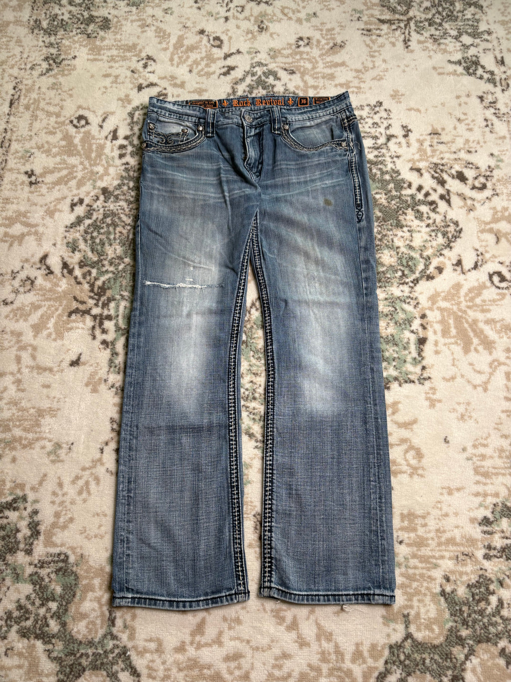 Rock Revival Baggy Jeans (XL)