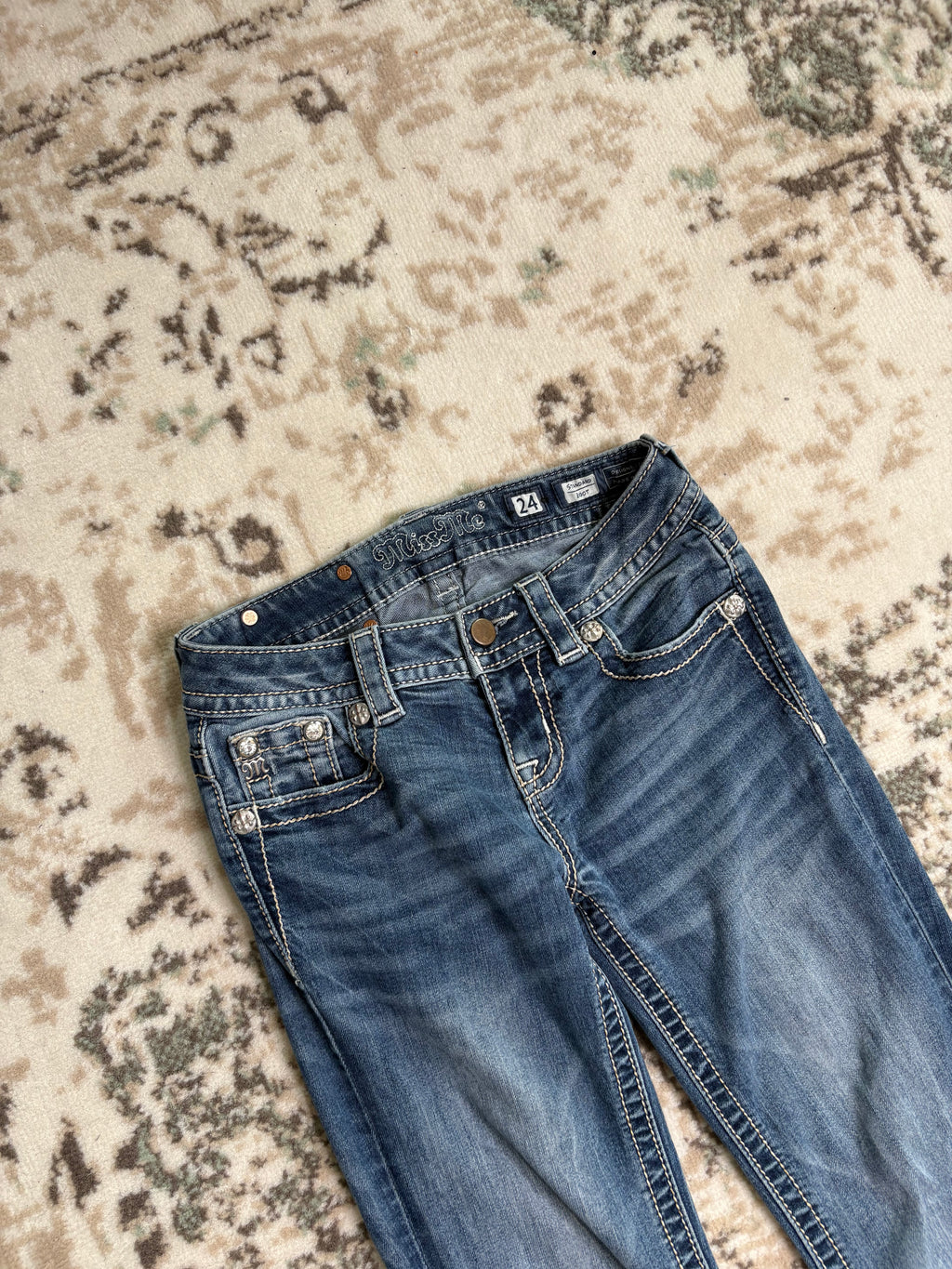 Miss Me Bootcut Jeans (XXS)