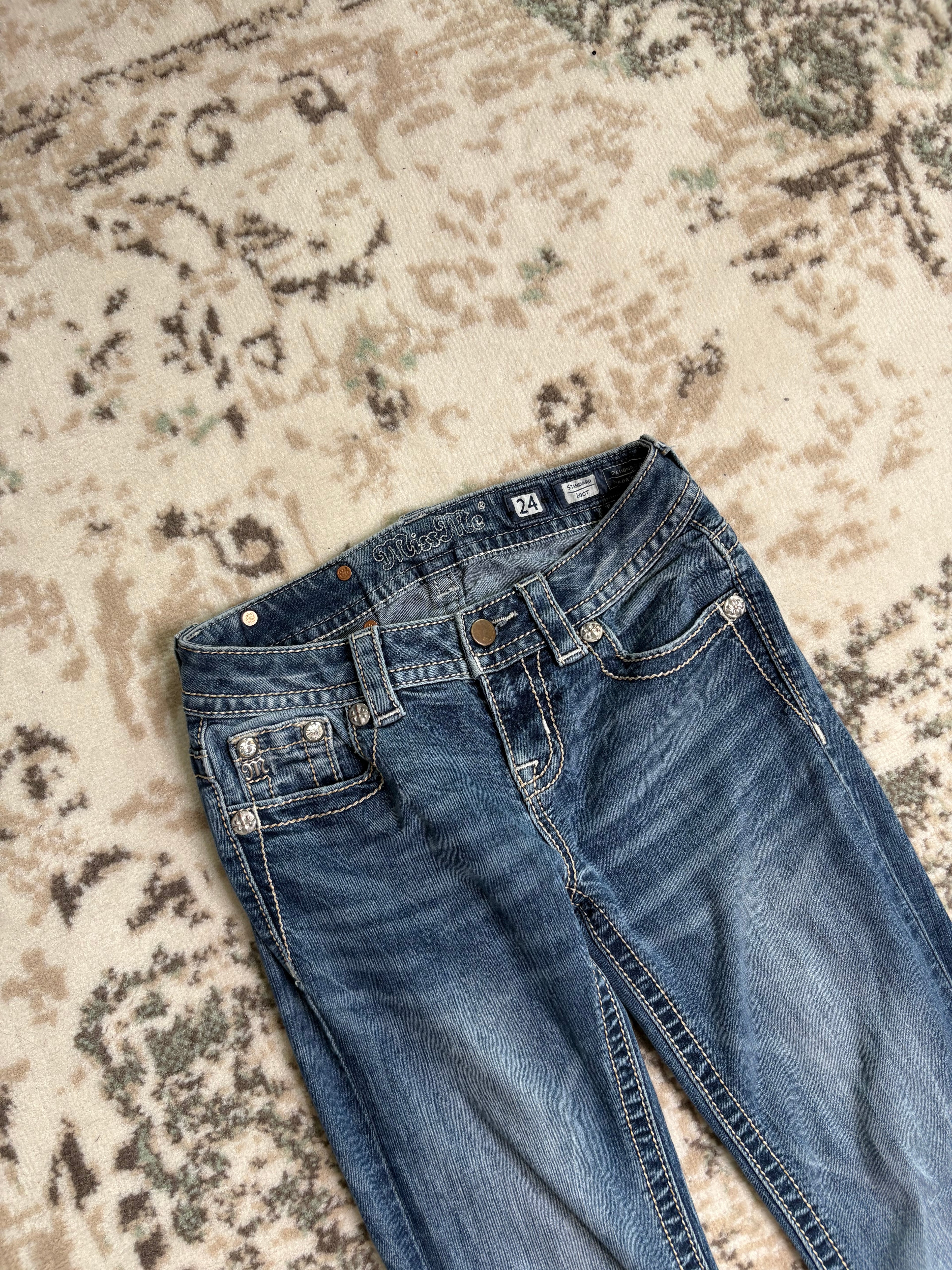Miss Me Bootcut Jeans (XXS)