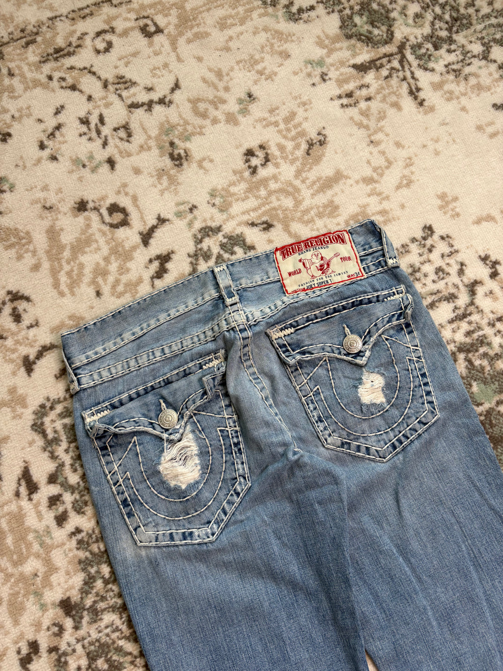 True Religion Baggy/Bootcut Jeans (M/L)