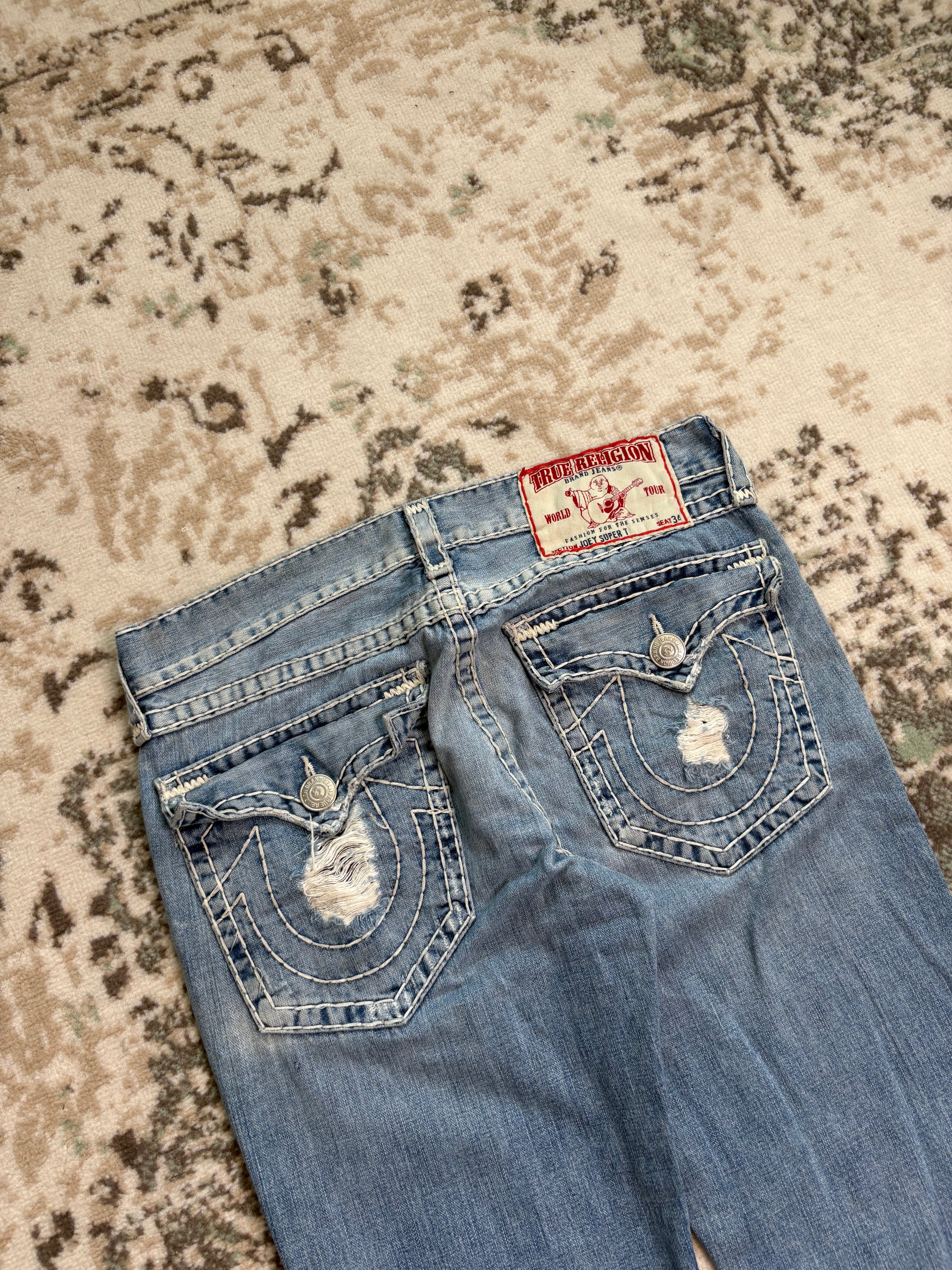True Religion Baggy/Bootcut Jeans (M/L)