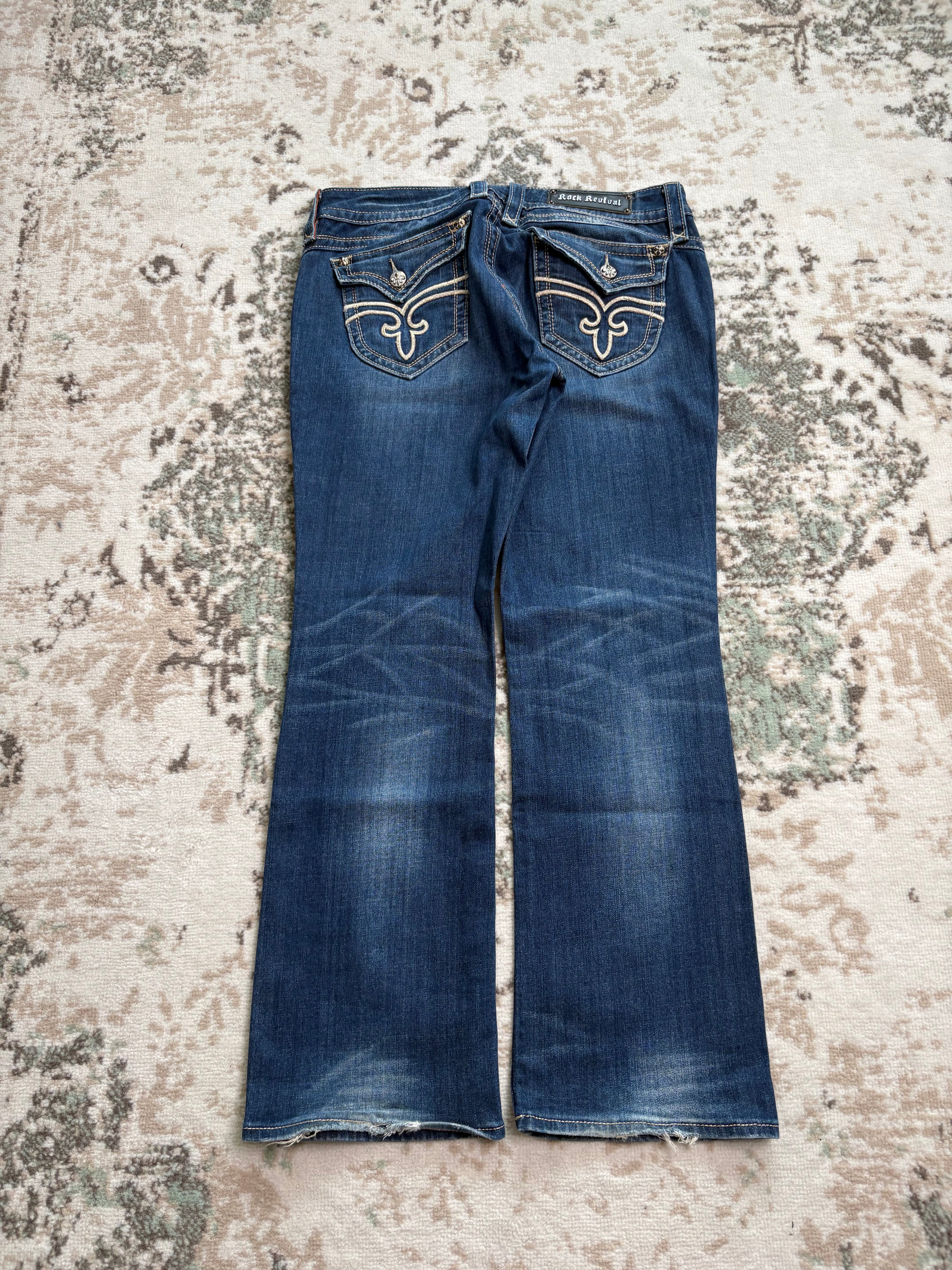 Rock Revival Straight/Bootcut Jeans (S/M)