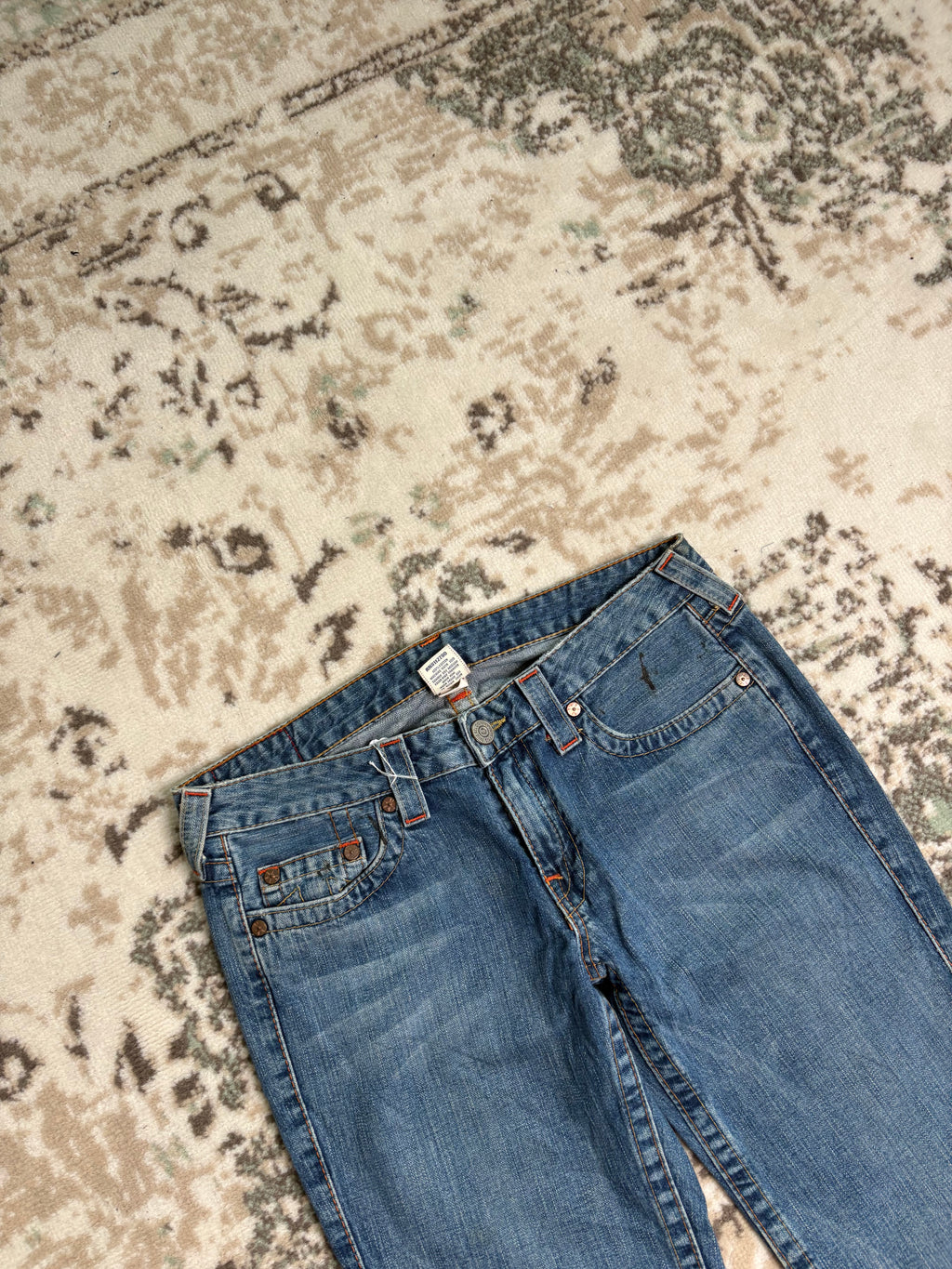 True Religion Baggy Bootcut Jeans (M)